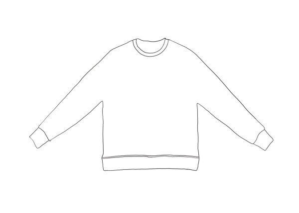 Макет свитера