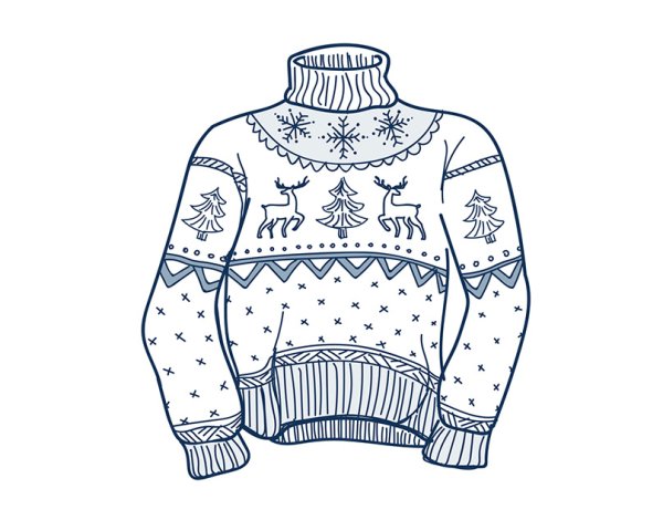 Свитер иллюстрация