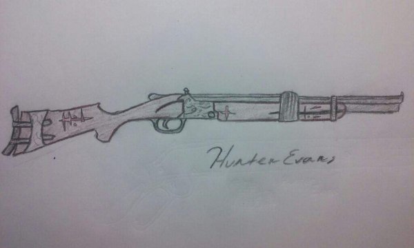 Дробовик для срисовки