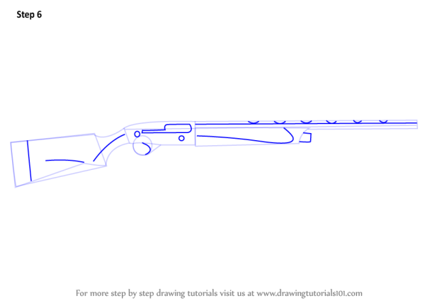 Нарисовать дробовик