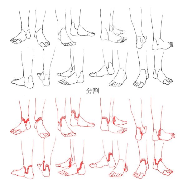 Обувь на носочках референс