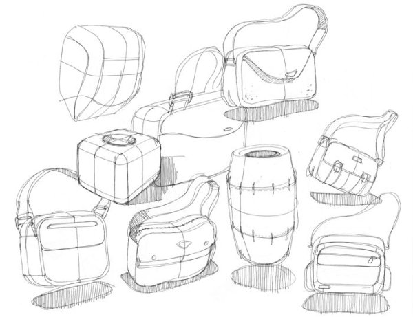 Скетчинг сумка