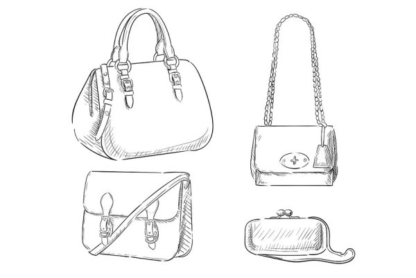 Эскиз дамской сумочки