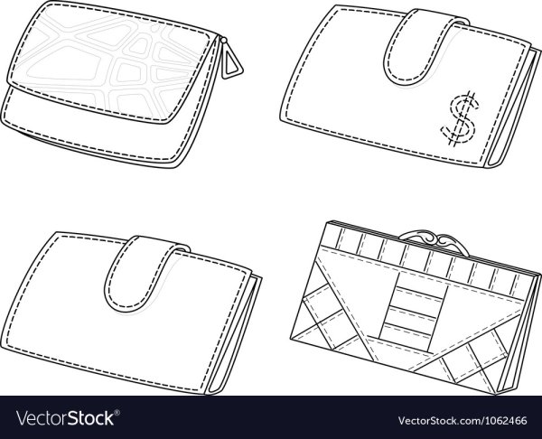 Набросок кошелек