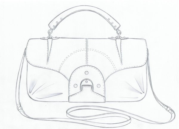 Эскиз сумочки