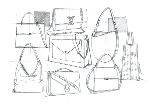 Сумка скетч