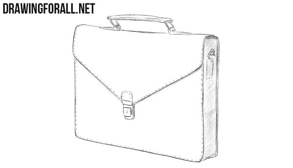 Как нарисовать портфель