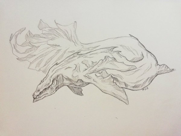 Левиафан тату эскиз