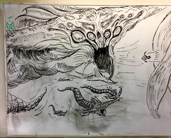 Левиафан рисунок