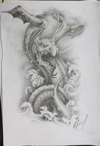 Левиафан Татуировка