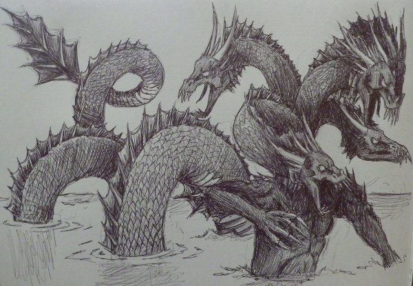 Нарисовать Левиафана