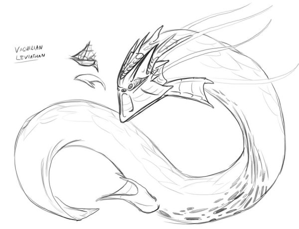 Нарисовать Левиафана