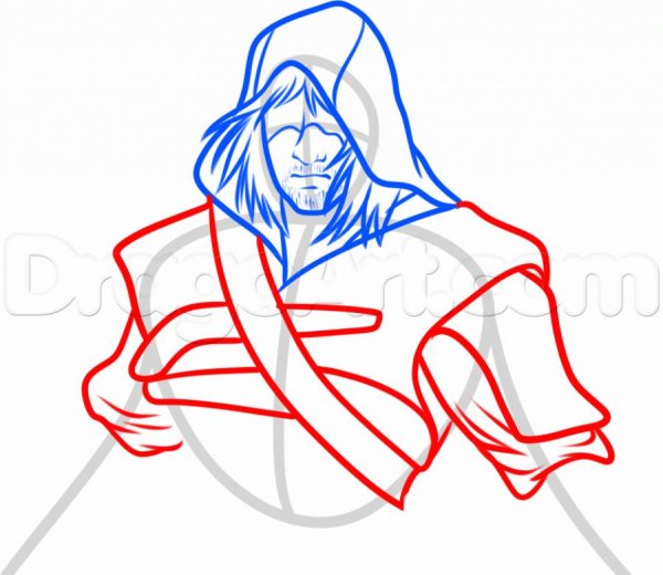 Ассасин Крид для срисовки