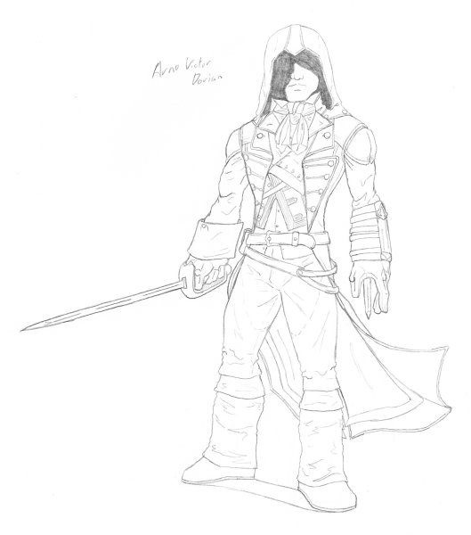 Раскраски ассасин Крид 4