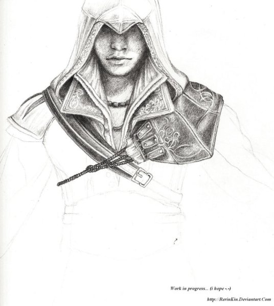 Раскраска ассасин Крид Альтаир