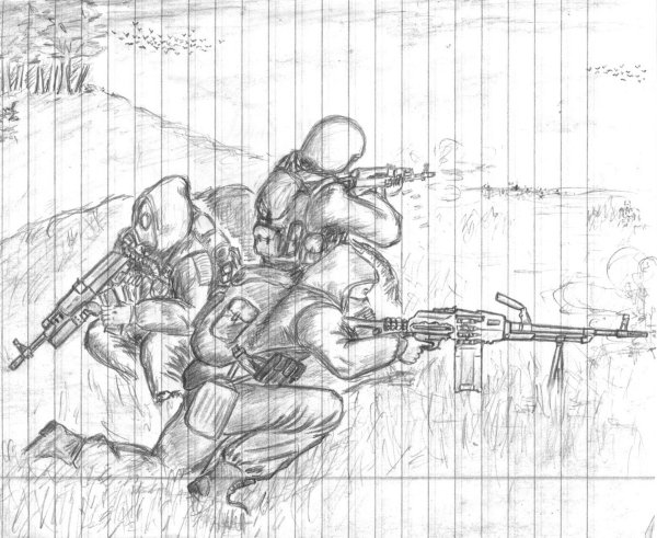 Рисование сталкер