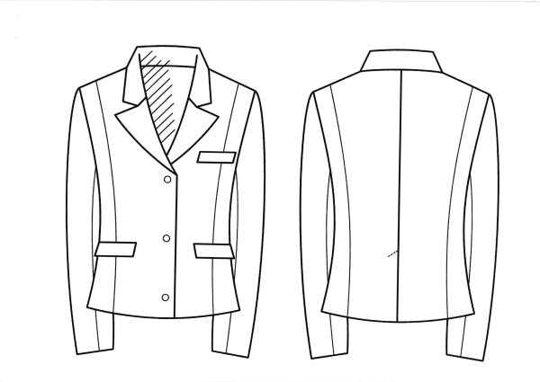 Эскиз пиджака