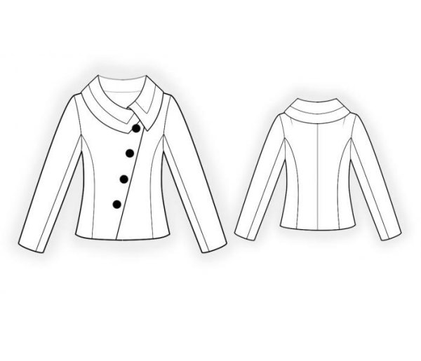 Макет жакета