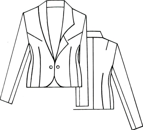 Эскиз смокинга