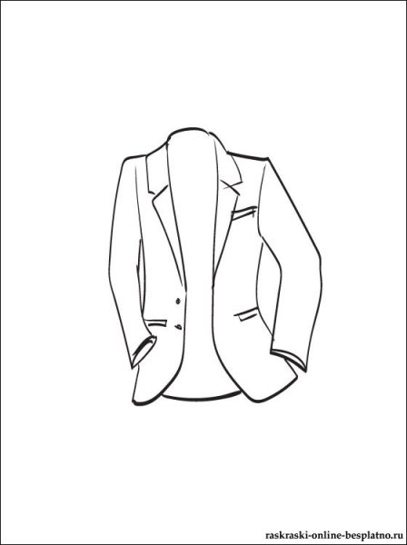 Эскиз современного костюма