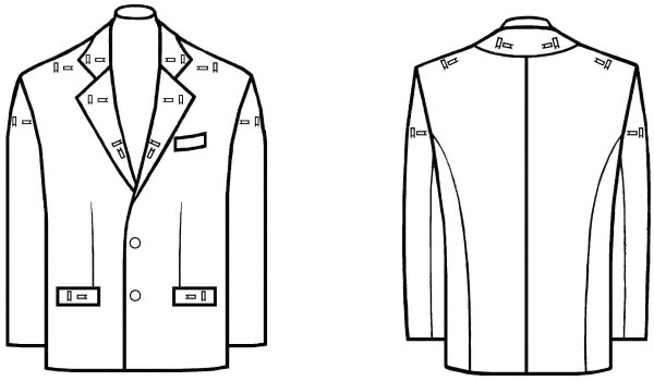 Эскиз жакета