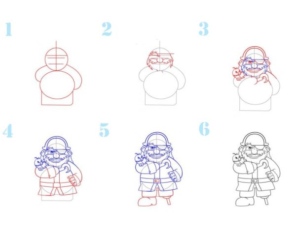 Раскраска пираты