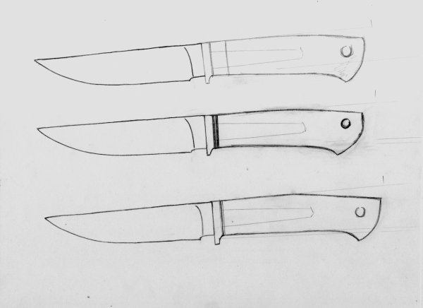 Ножи КС го чертежи керамбит