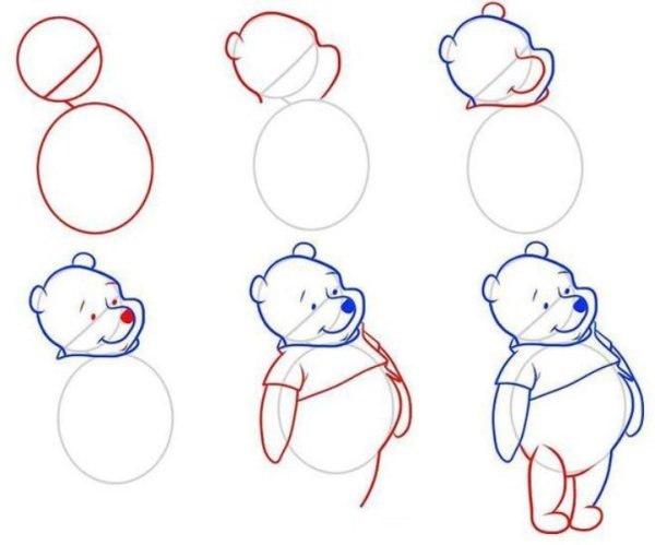 Поэтапное рисование карандашом