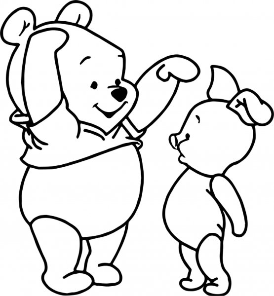 Винни пух и Пятачок
