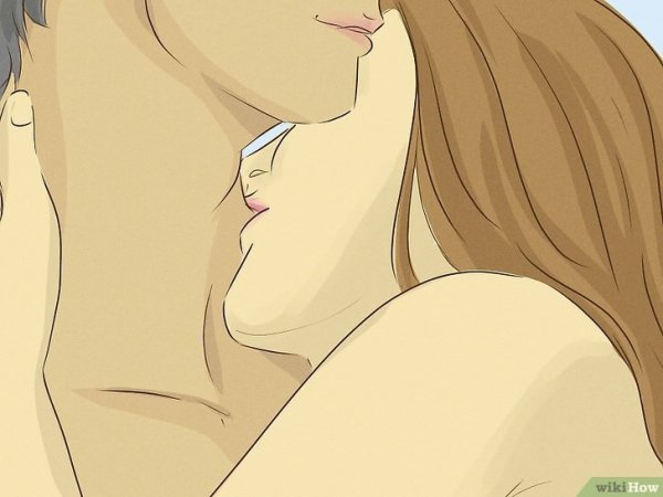 Поцелуй рисунок