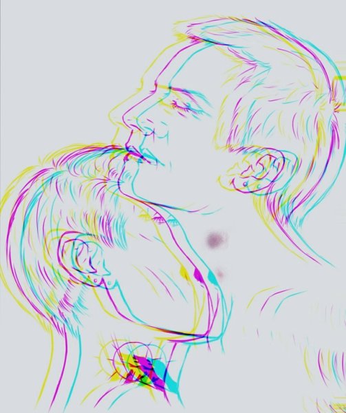 Аниме ключицы