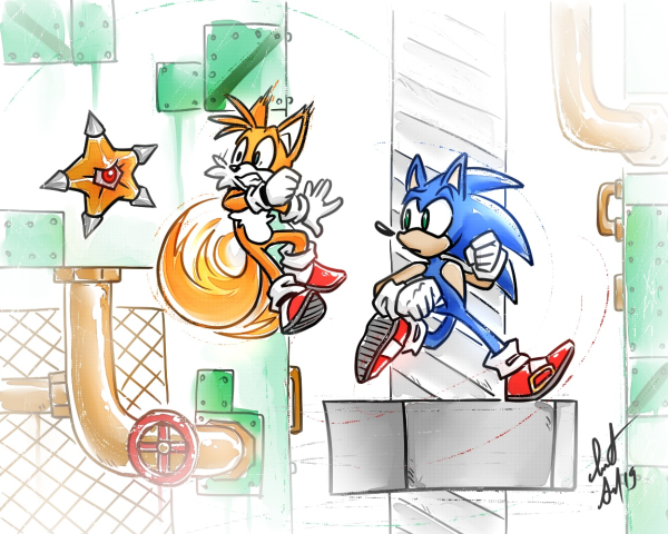 Тейлз и СС комикс