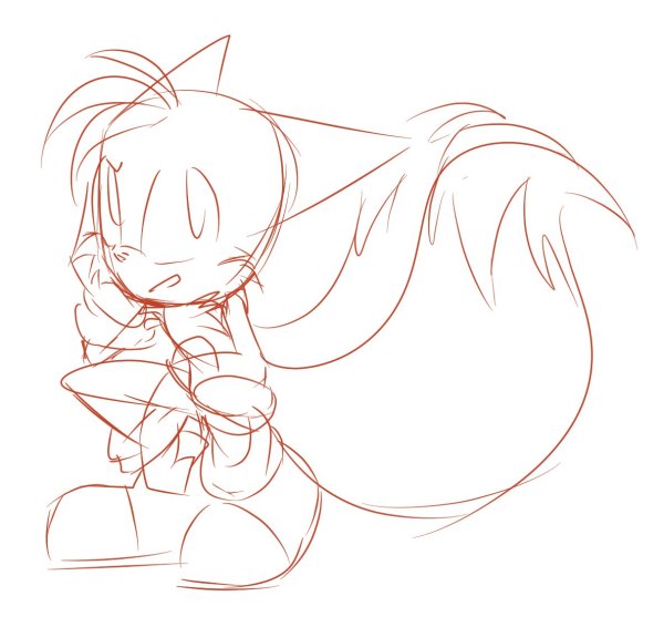 Тейлз зарисовка