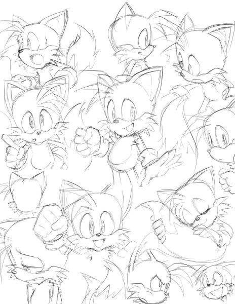 Референс Соника