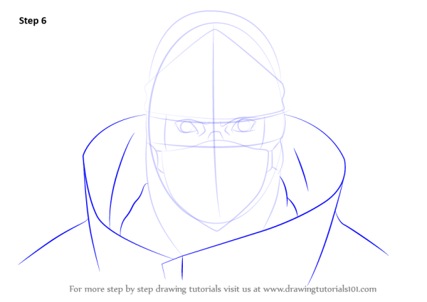 Кахузу рисунок карандашом