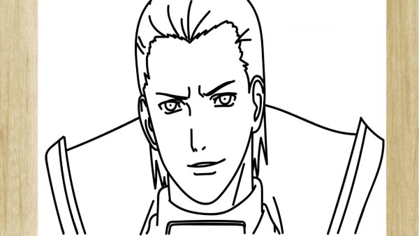 Раскраска Наруто персонажи Акацуки