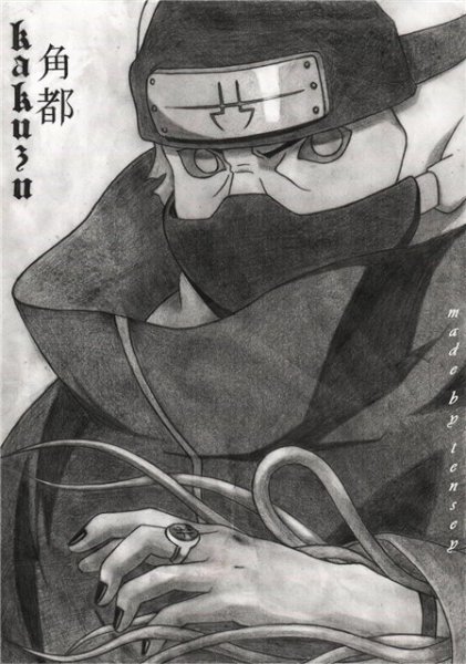 Раскраски Наруто Акацуки Итачи