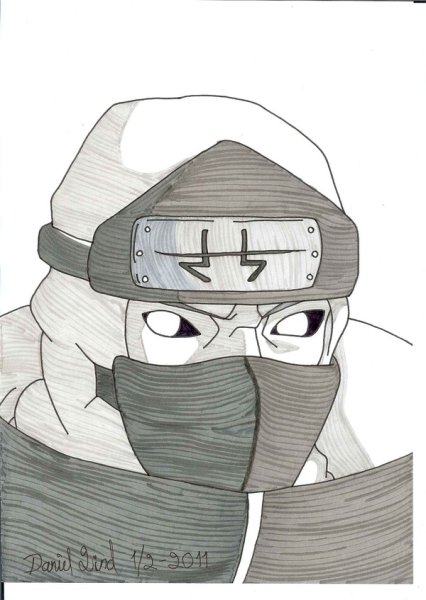 Раскраска Наруто тзабудза