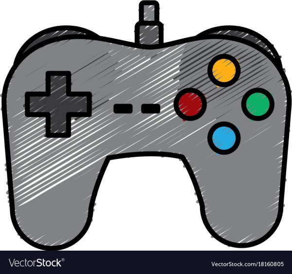 Джойстик мультяшный