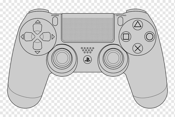 PLAYSTATION Dualshock 4 раскраски