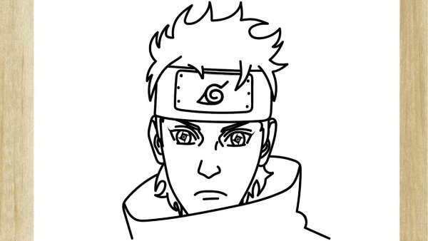 Шисуи Учиха для срисовки