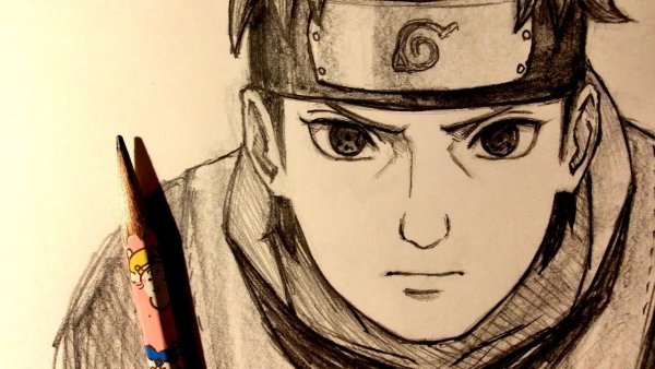 Шисуи Учиха скетч