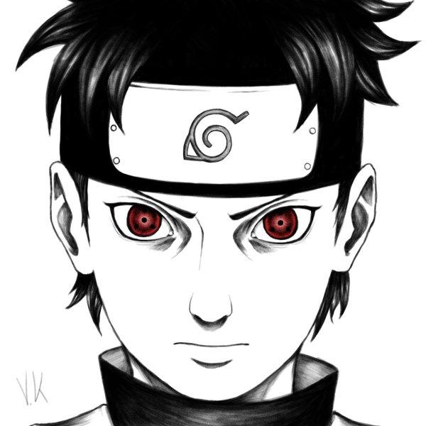 Глаза Шисуи Учиха Манга
