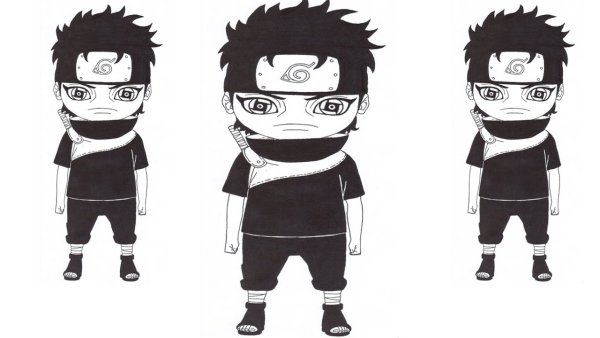 Чиби аниме Наруто Шисуи