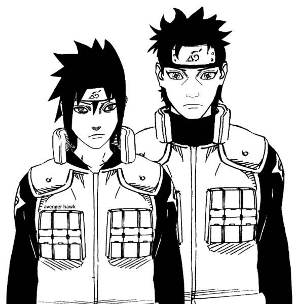 Наруто Манга Шисуи