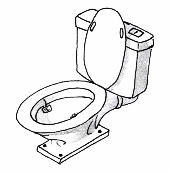 Раскраска ванной комнаты