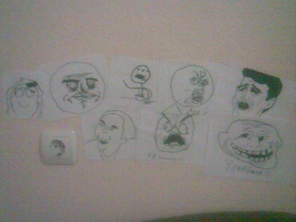 Нарисовать Мем поэтапно