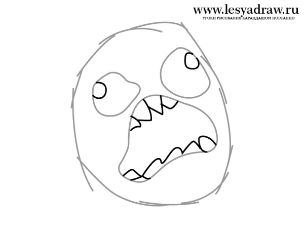 Поэтапное рисование пейзажа