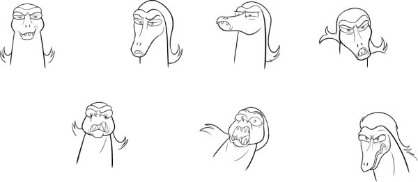 Рожицы из комиксов