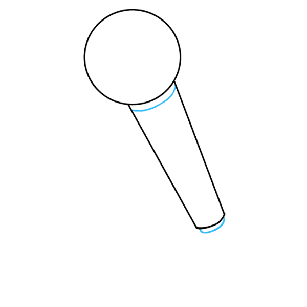 Микрофон раскраска для детей